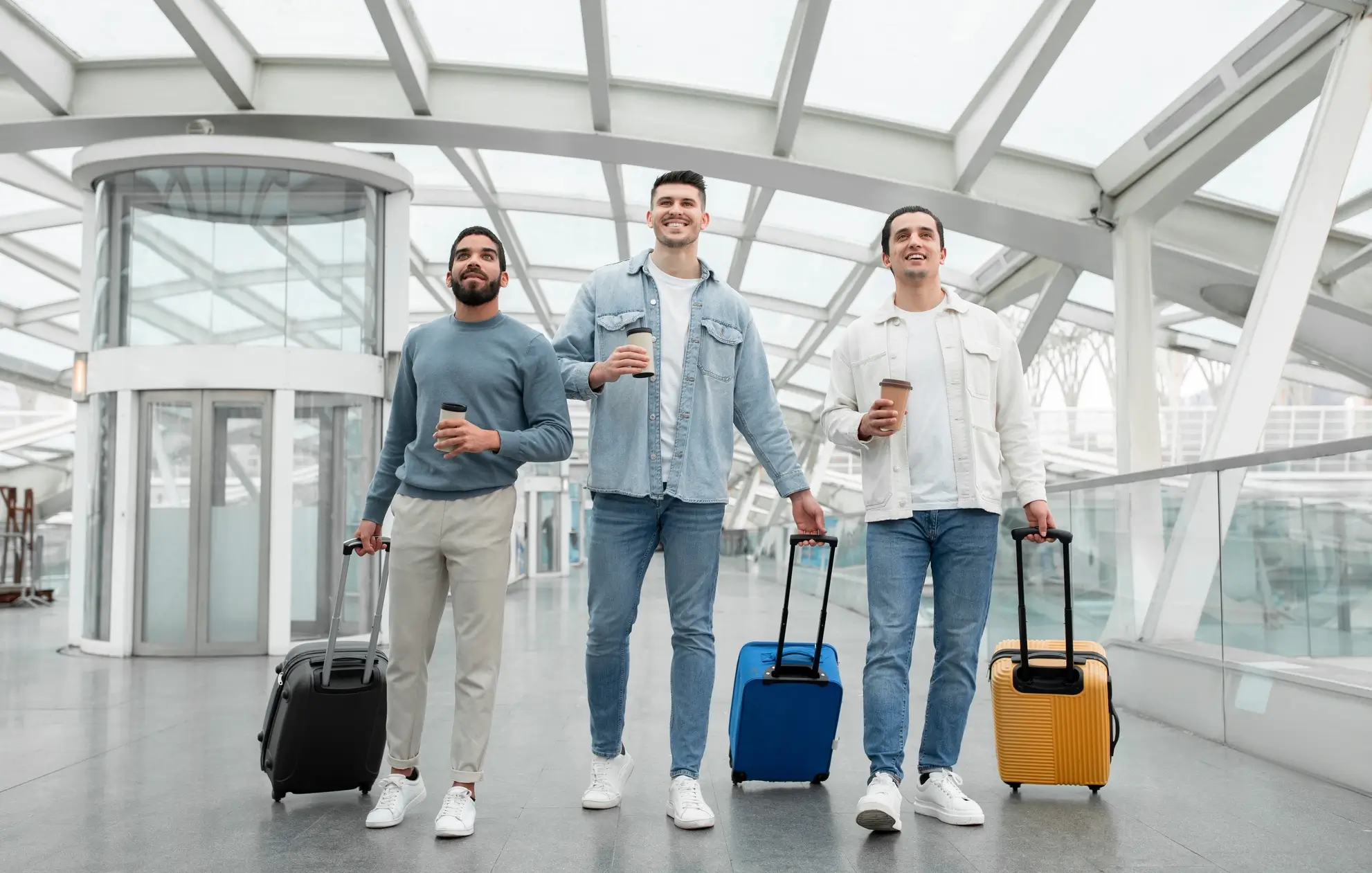 Staff o tifosi in viaggio per un evento sportivo: organizzazione e comfort nei voli charter per gruppi Flyness.