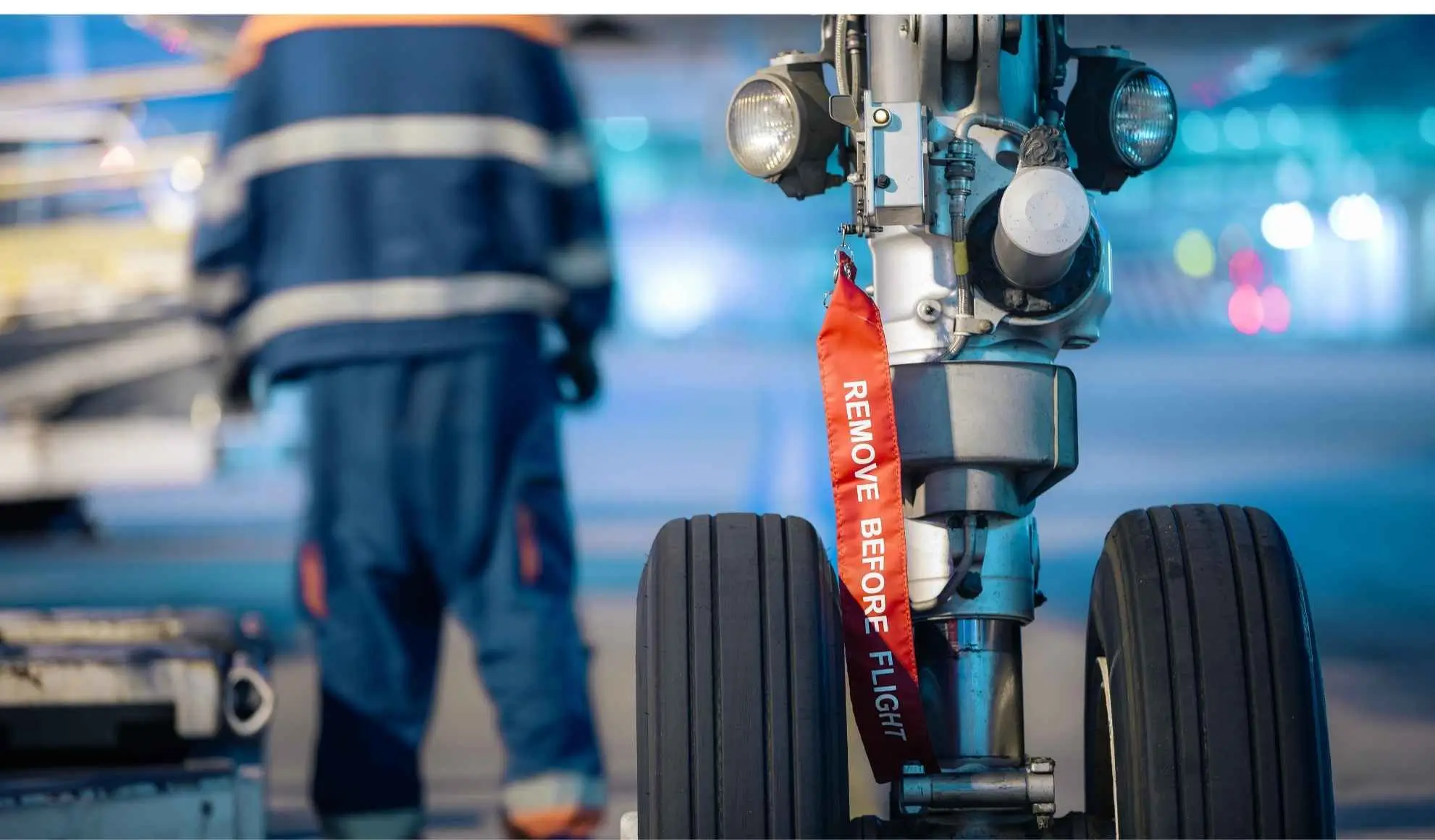 turnaround-aereo-controlli-carrello-personale-terra Controllo del carrello dell’aeromobile durante le operazioni di turnaround a terra